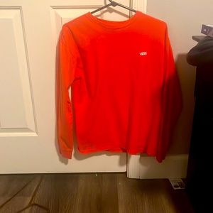 Plain red Vans shirt
